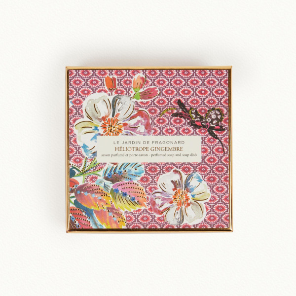 Savon et porte savon Heliotrope Gingembre - Fragonard