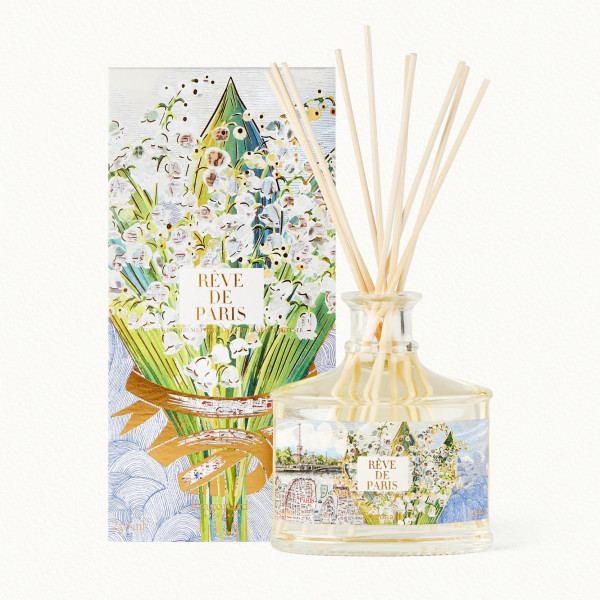 Diffuseur Rêve de Paris 250ml (10 bâtonnets) - Fragonard