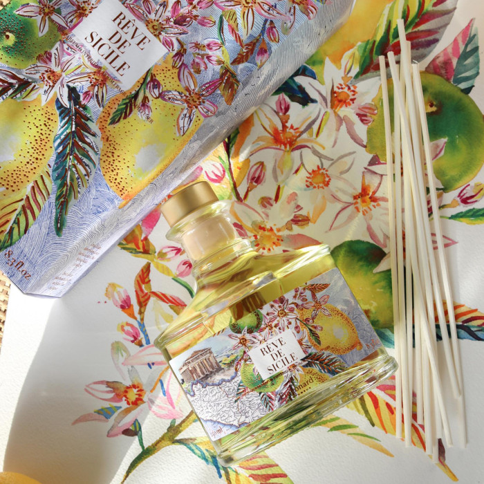 Diffuseur Rêve de Sicile 250ml (10 bâtonnets) - Fragonard