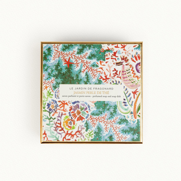 Savon et porte savon Jasmin Perle de Thé