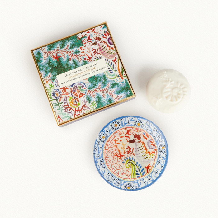 Savon et porte savon Jasmin Perle de Thé