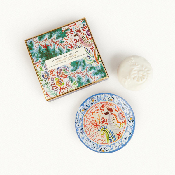 Savon et porte savon Jasmin Perle de Thé