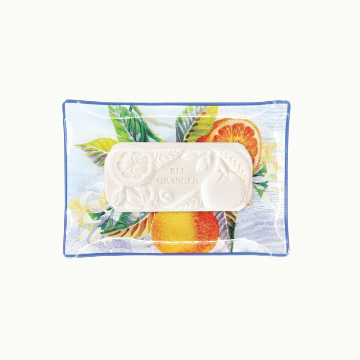 Savon et porte savon Bel Oranger - Fragonard