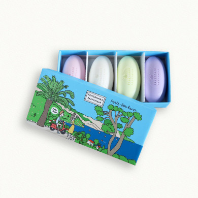 Coffret 4 mini savons porte bonheur - Fragonard