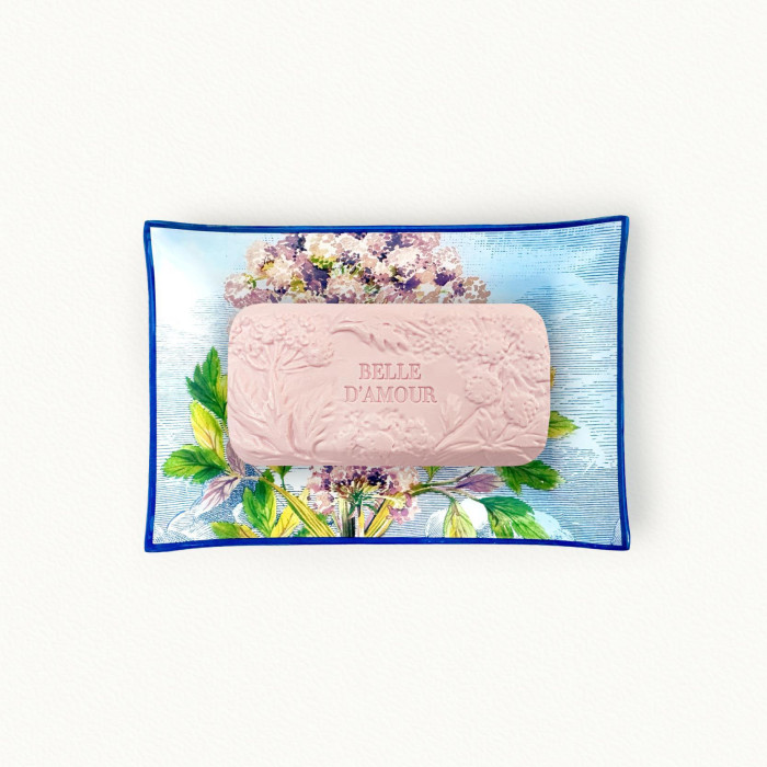 Savon et porte savon Belle d'Amour 150g - Fragonard