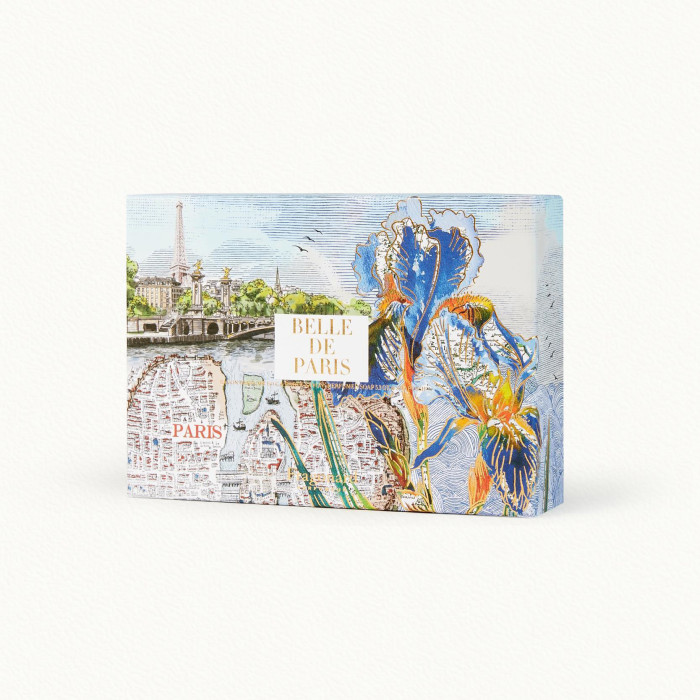 Savon et porte savon Belle de Paris 150g - Fragonard