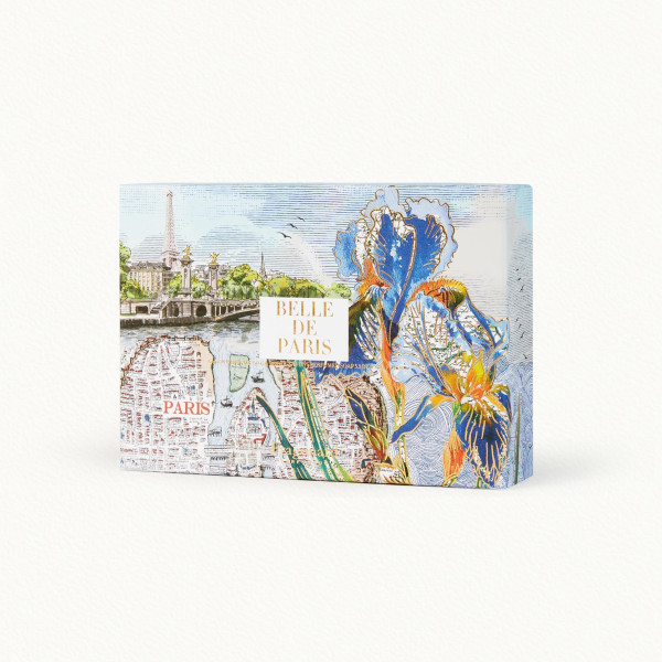 Savon et porte savon Belle de Paris 150g - Fragonard