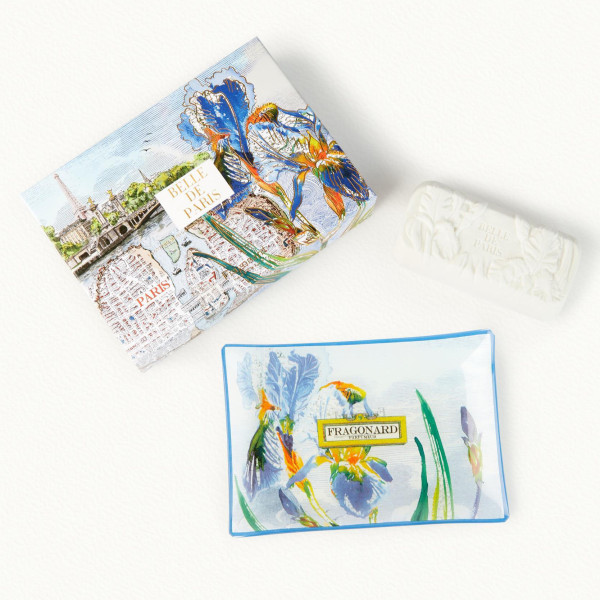 Savon et porte savon Belle de Paris 150g - Fragonard