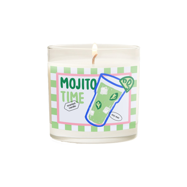 Bougie Mojito - Atelier Pistache
