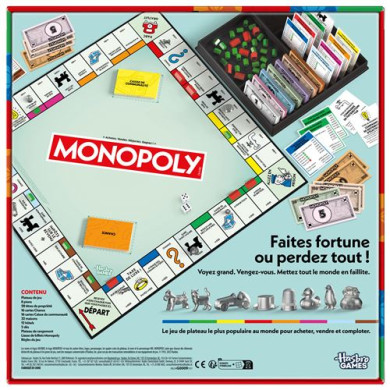 Jeu classique Monopoly Refresh