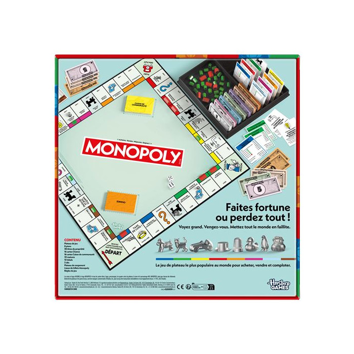 Jeu classique Monopoly Refresh