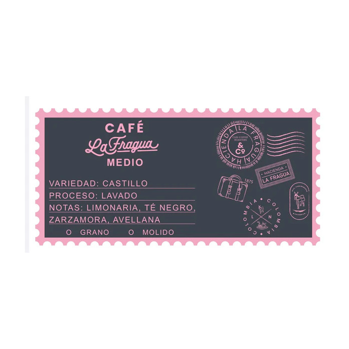 Café colombien en grains 340g - balanced - La Fragua