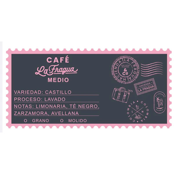 Café colombien en grains 340g - balanced - La Fragua