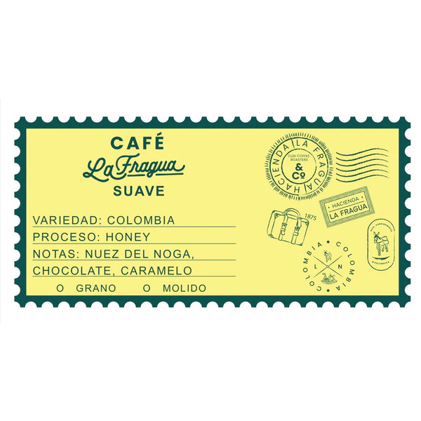 Café colombien en grains 340g - mild - La Fragua