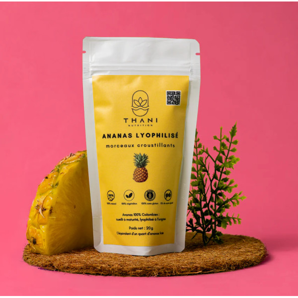 Ananas Lyophilisée en morceaux - Thani