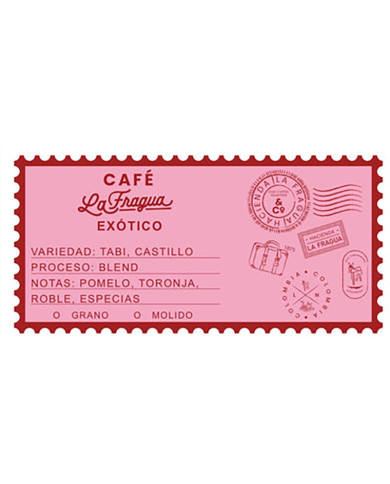 Café colombien en grains 340g - exotique - La Fragua