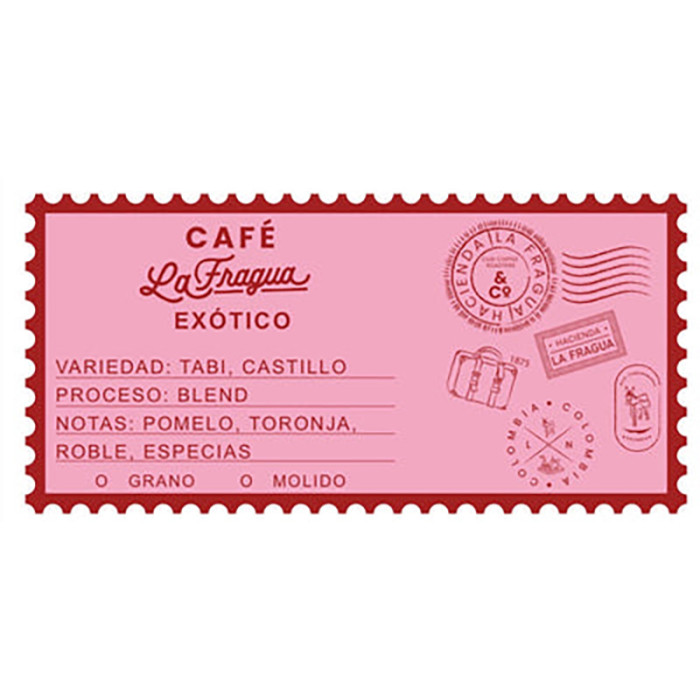 Café colombien en grains 340g - exotique - La Fragua