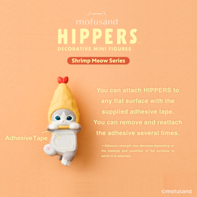 Sonny Angel x Hippers Mofusand Vol 2 - Shrimp Meow Series