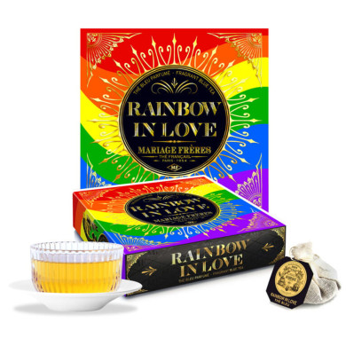 Rainbow in Love 30 mousselines - Mariage Frères