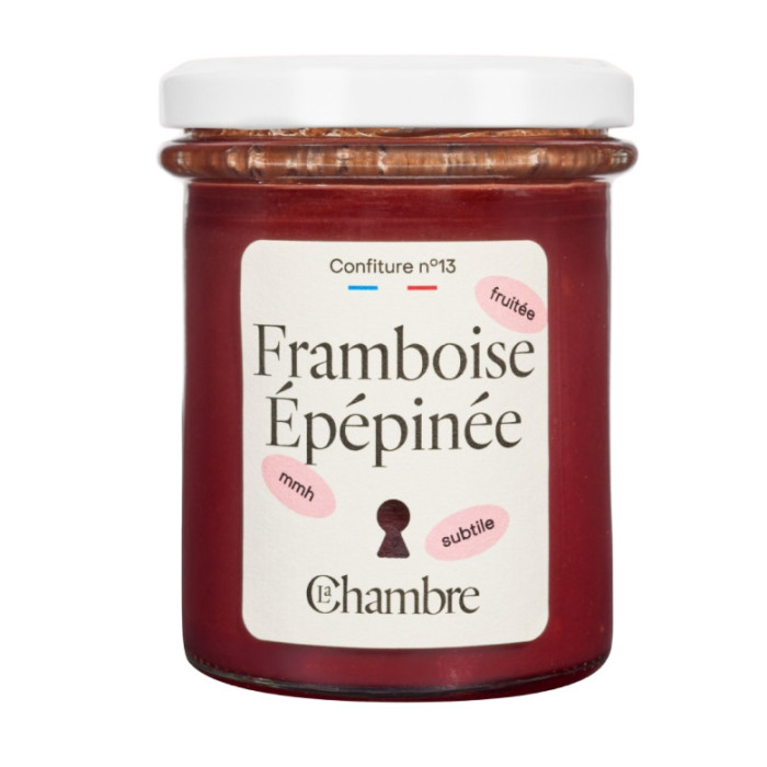 Confiture Framboise épépinée 200g - La Chambre