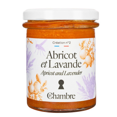 Confiture Abricot Lavande 200g - La Chambre