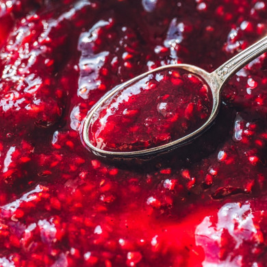 Confiture Framboise Pétales de Rose 200g - La Chambre