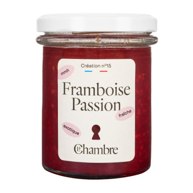 Confiture Framboise Passion 200g - La Chambre