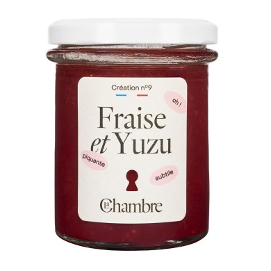 Confiture Fraise Yuzu 200g - La Chambre
