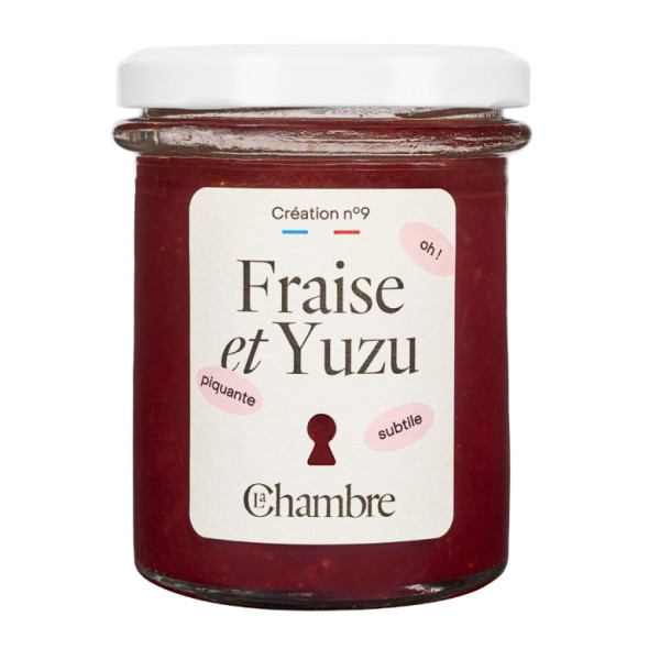 Confiture Fraise Yuzu 200g - La Chambre
