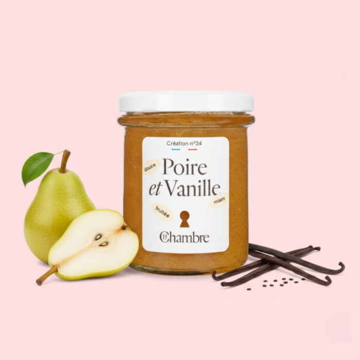 Confiture Poire Vanille 200g - La Chambre