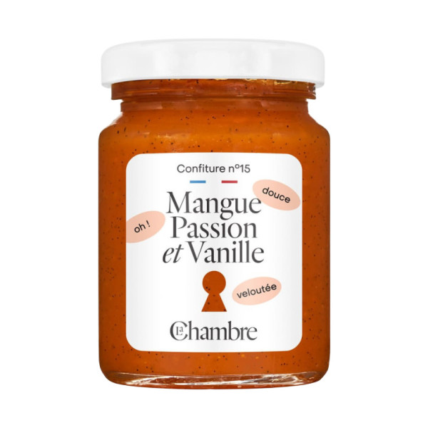 Confiture Mangue Passion Vanille 200g - La Chambre