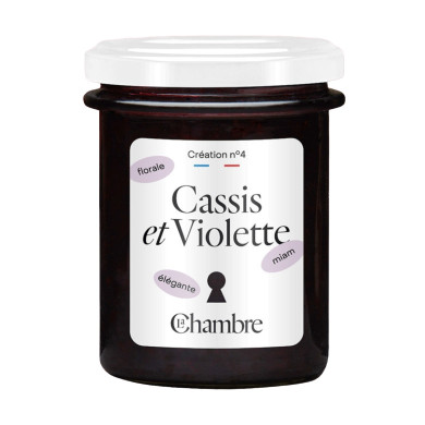 Confiture Cassis Violette 200g - La Chambre