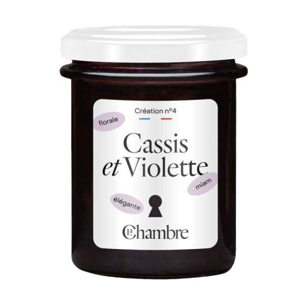 Confiture Cassis Violette 200g - La Chambre