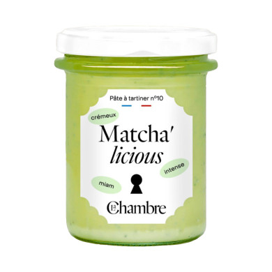 Matcha'licious – Pâte à Tartiner Chocolat Blanc & Matcha - 200g