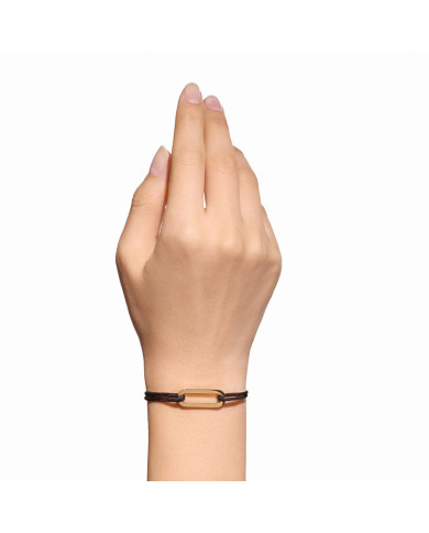 Bracelet sur cordon Maillon L or jaune - dinh van
