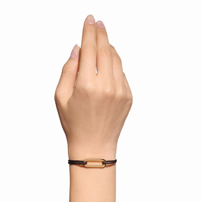 Bracelet sur cordon Maillon L or jaune - dinh van