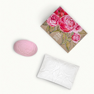Rose de Mai Savon & porte savon - Fragonard