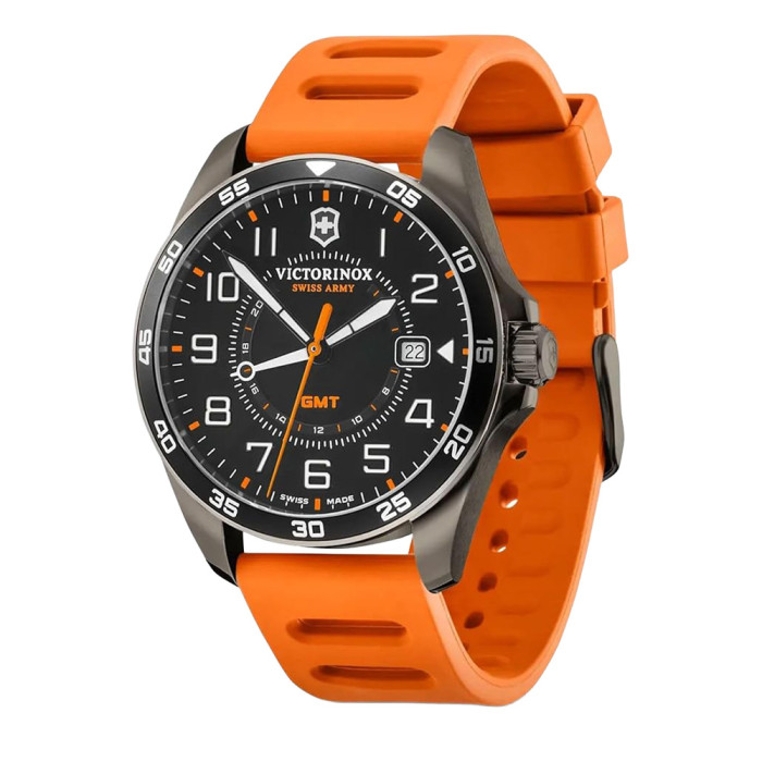 Montre FieldForce GMT Orange - Victorinox