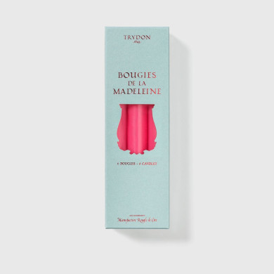 Madeleine Fuchsia - 6 bougies - Trudon