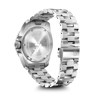 Montre Journey 1884 - Cadran bleu et bracelet acier inoxydable argenté - Victorinox