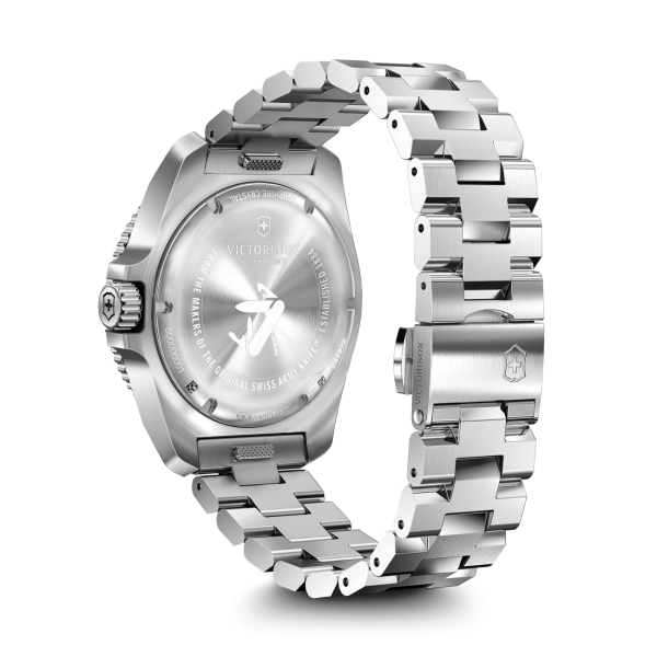 Montre Journey 1884 - Cadran bleu et bracelet acier inoxydable argenté - Victorinox