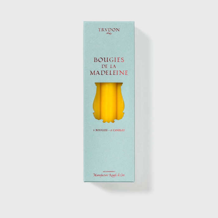 Madeleine Jaune - 6 bougies - Trudon