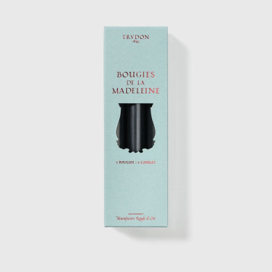 Madeleine Noir - 6 bougies - Trudon