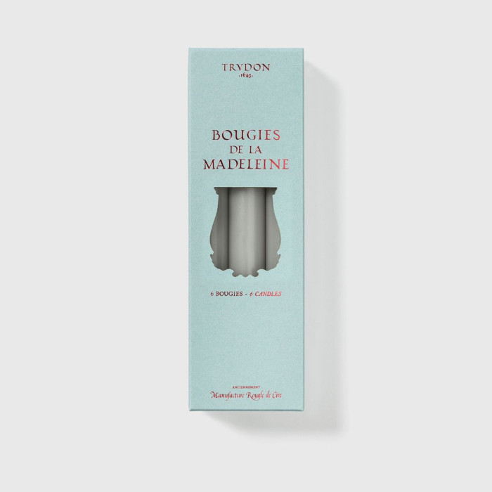 Madeleine Gris - 6 bougies - Trudon