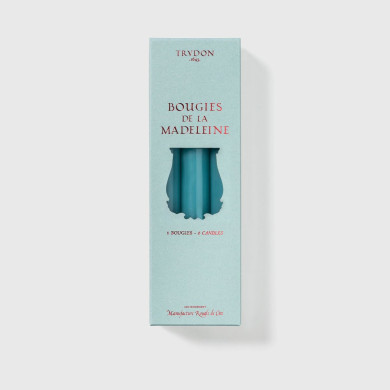Madeleine Aqua - 6 bougies - Trudon
