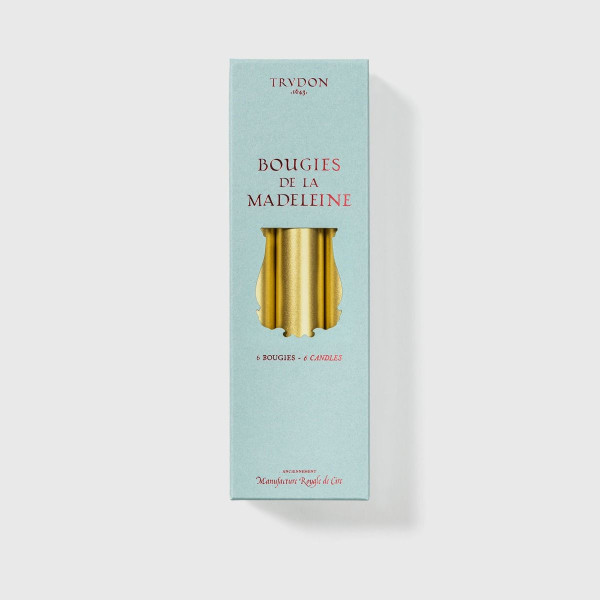 Madeleine Or - 6 bougies - Trudon