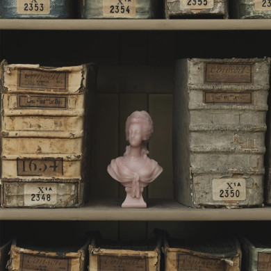 Buste Marie-Antoinette Rose - Trudon