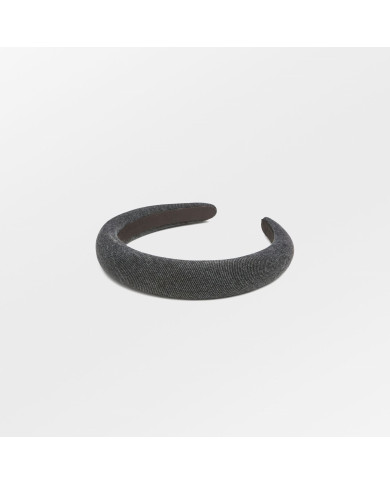 Washed Denima Midi Hairbrace Stonewash Grey - BECKSÖNDERGAARD