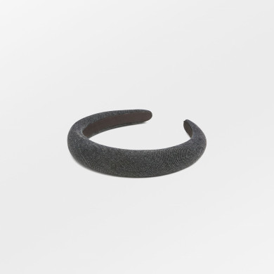 Washed Denima Midi Hairbrace Stonewash Grey - BECKSÖNDERGAARD