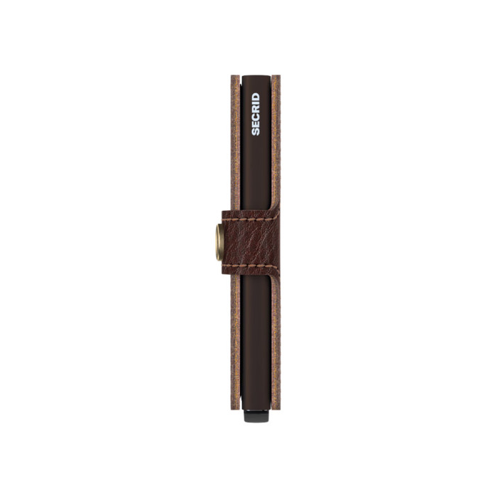 Miniwallet vegan espresso brown - Secrid